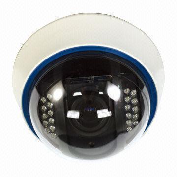 CCTV, Plastic IR Indoor Dome Camera, Eyeball Product Seriation Housing Design, CMOS 600TVL