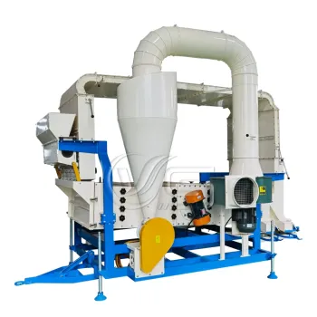 Double Winnow Air Blower Seed Cleaner Equipment for Sale