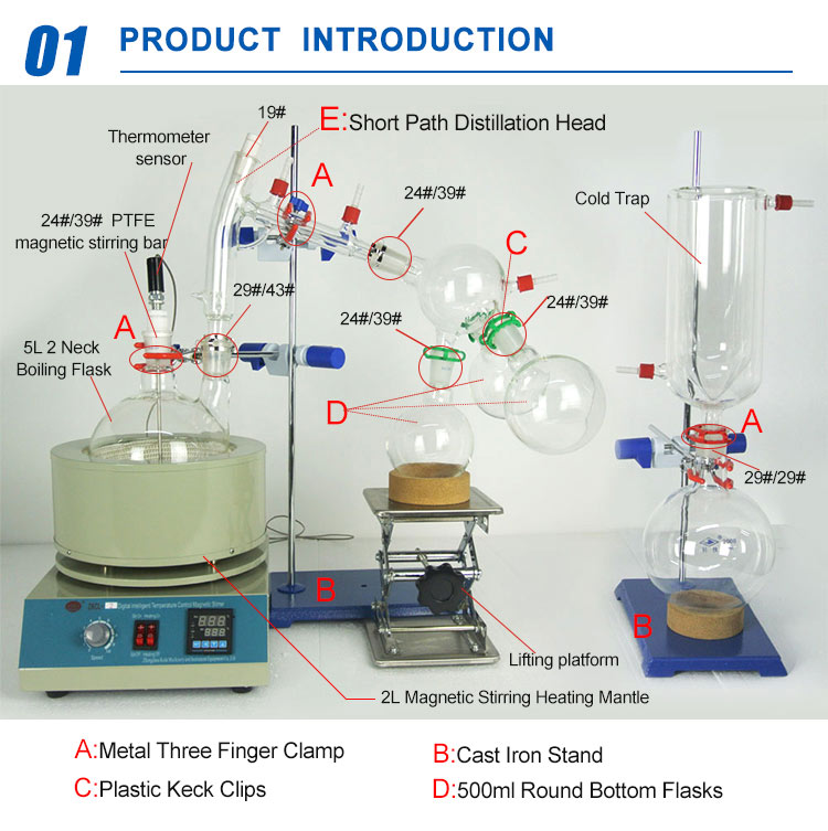 Vacuum Distillation Equipment For Essential Oil