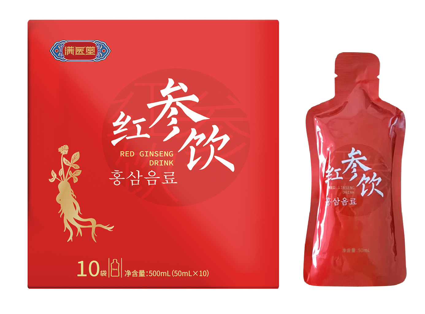 Ginsenosidos de polvo de ginseng rojo orgánico