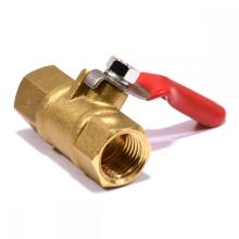 Gaobao 1/4inch Golden locking device ball valve