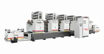 High speed Roll-Roll Flexo printing machine