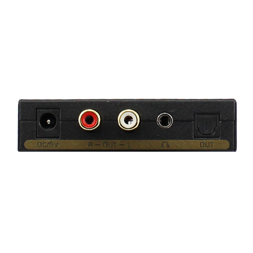 Digital to Analog Audio Converter and Switch
