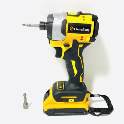 Professional 300N.M High Power Screwdriver: A DeWalt-Inspired Brushless Impact Drill with Cordless Design and Original Battery