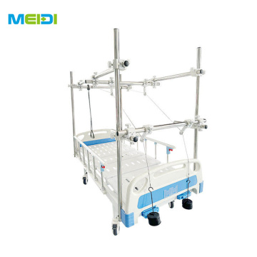Adjustable Orthopedic Traction Bed with Back and Pulley System
