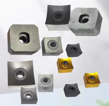 145x145x20mm Shredder Blade for Zerma Single Shaft Recycling Machine