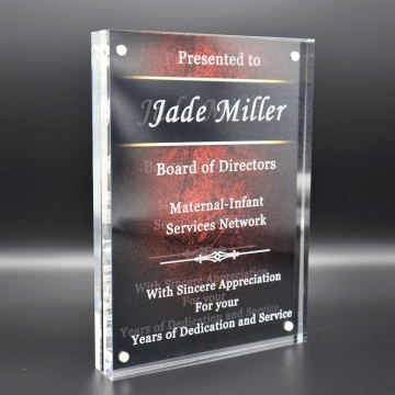 Custom Double A Acrylic Print Photo Frame