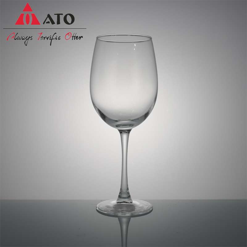 Copa de vino de Ato plomo de copa de vidrio gratis burdeos