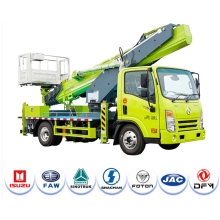 Articulated Work Platform Truck