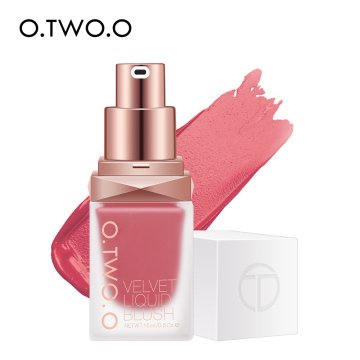 O.TWO.O Waterproof High Pigment Liquid Blush - Free Sample, Lightweight, Long Lasting