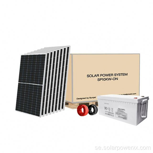 5KW 10KW Solar Home System Komplett solsystem