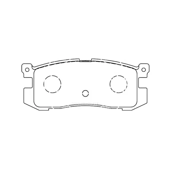 SDCX D400 Brake Pads for MAZDA, NISSAN, and TOYOTA
