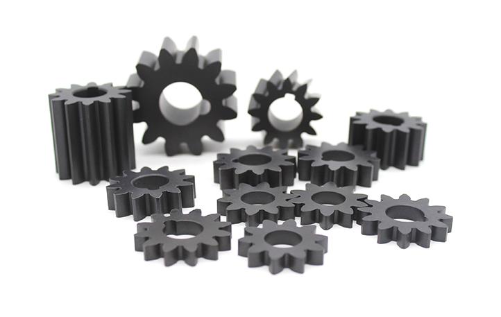Liquid conveying PEEK gear
