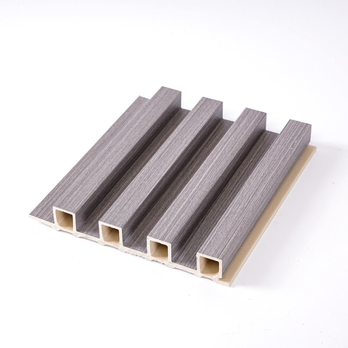 Tấm ốp hạt gỗ Tấm ốp tường Wpc kim loại trong nhà