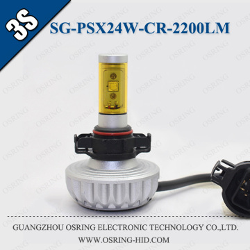 OSRING New Arriva 3S 25w PSX24 led headlight c ree chips bulb 2200lm per bulb 12v
