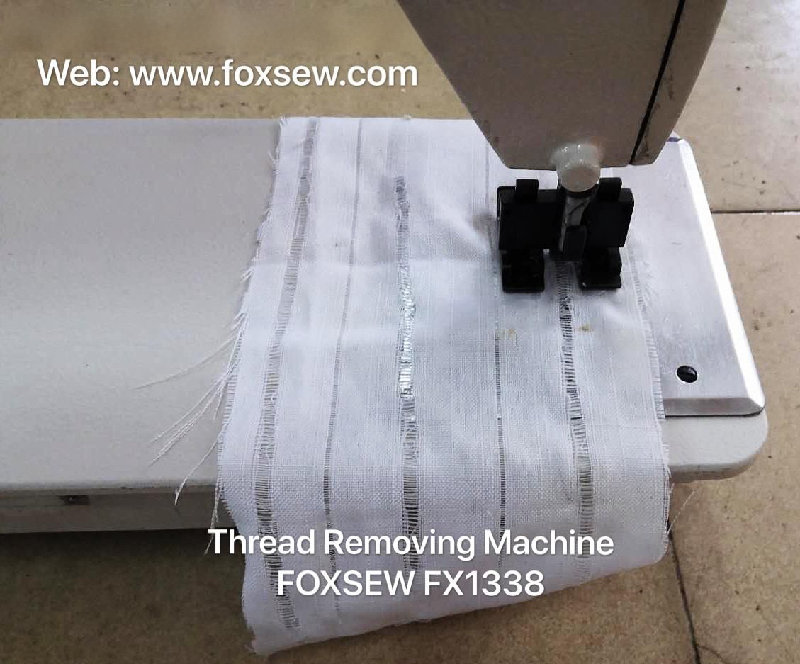 Fabric Yarns Removing Machine -2