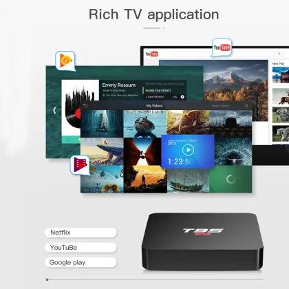 2020 Android 10 Smart Iptv TV Box T95 Super 2GB 16GB 4K 3D Google Youtube Media Player HD Network Smart-Tv Set-Top Box Set Top