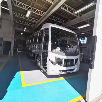 Right Hand Drive Dongfeng 8.5m 157.7kWh Coach Bus Electrical Frame Chassis