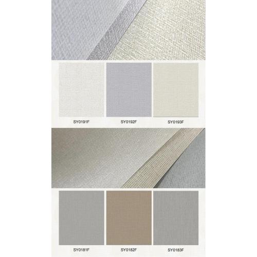 Natural dye nonwoven wallpaper roll