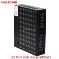 800W Carregador USB de alta potência 100 portas