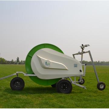 Sprinkler irrigation machines with low inlet pressure, large PE pipe diameter, and long laying length Aquago II 50-170