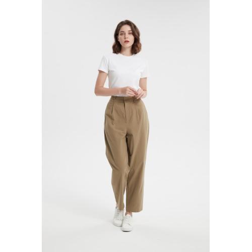 Plus Size Long Pants Women's Casual Basic Classic Sport Cotton Pant Factory