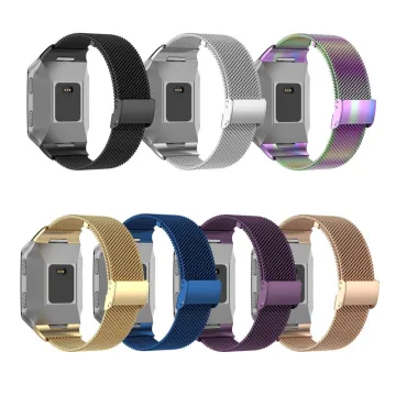 S/L Size for Fitbit ionic Milanese Split Magnetic Stainless Steel Strap Smart Watch Band Accessories Wristband Replacement Band