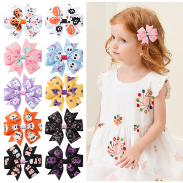 Bat Demon Dark Halloween Hairpins for Children's Party Dress-up Clips