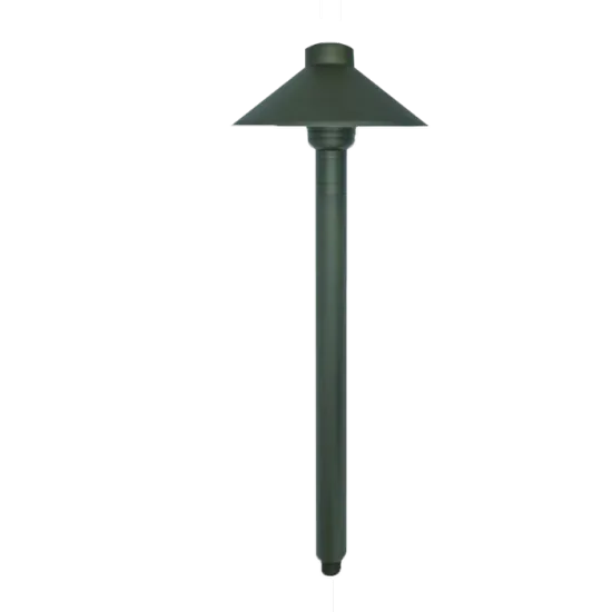 7inch solid brass path light