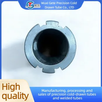 Custom Grooved Tube with External Recess Features