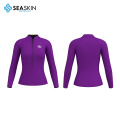 Seaskin Front Zipper Jaket Lady Wetsuit Berkualitas Tinggi