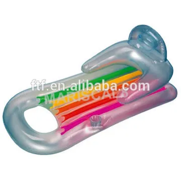 2016 New Most Popular Colorful Air Mattress Water Inflatable Floating Row
