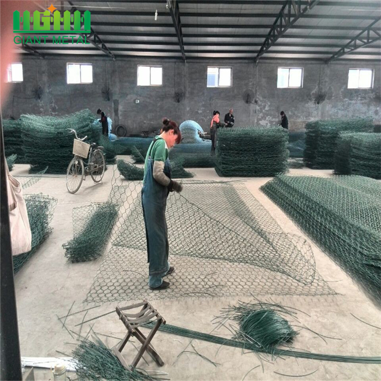 GI hexagonal wire mesh roll gabion