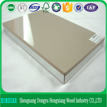 white melamine laminated mdf board for cabinet