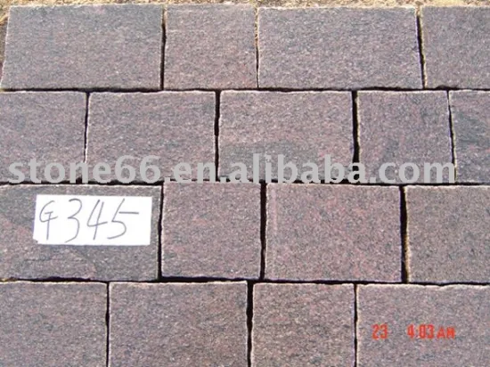 Pavement Granite G345 Cube Stones