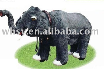 Hot sale bettery vehicles bionic animal-big elephant amusement equipment kiddy rides