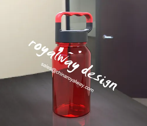 ROYALWAY High quality 450ml drinking bottle stainless steel water bottle with plastic lid
