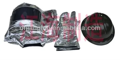 Solas approved fireman suit for fire fighting