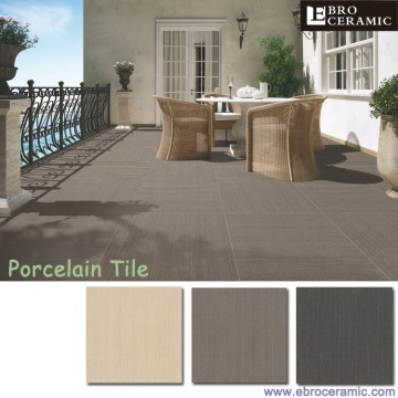 Factory supply fabric look glazed porcelain tiles 600x600mm for outdoor and indoor floors and walls 66FC02