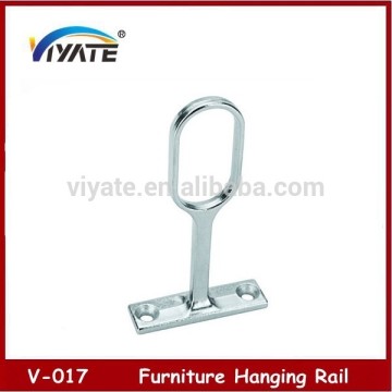 Round Rail Support Furniture Hanging Rail Clothes Hanging Rail