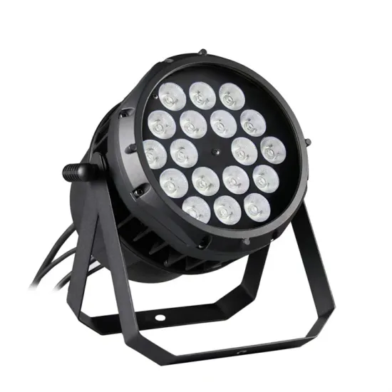 2023 Waterproof IP65 18pcs 18W Outdoor LED PAR Light with RGBWA UV 6in1 Technology