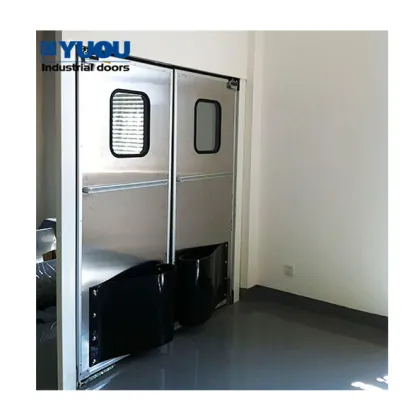 Kitchen Access Restaurant Warehouse Traffic Doors