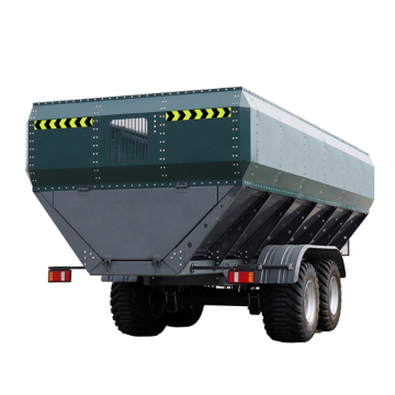 Dual Axis Dump Hay Delivery Trailer for Walking Tractor and Forklift