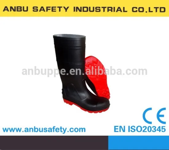 Men wateroof injection machines boots pvc