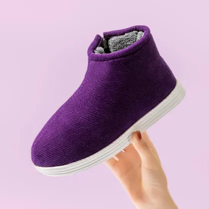 Warm non-slip shoes for the elderly