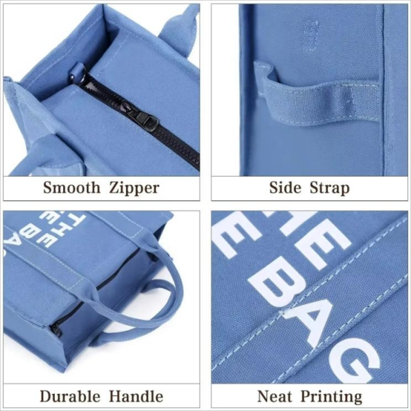 2025 Waterproof High Quality Canvas Tote Bag