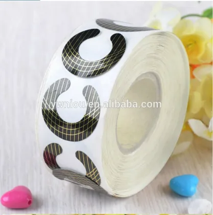 NT-5 salon nail art form professional roll nail form