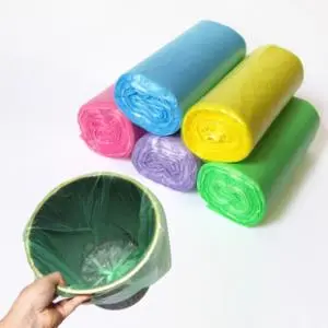 Resealable Plastic Kitchen Garbage Bags