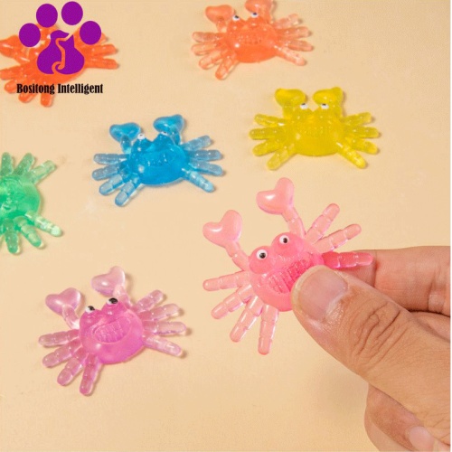 Eco-Friendly Mixed-Color Simulation Crabs for Pets