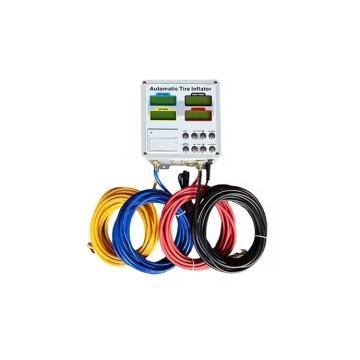 RM High-End Digital Tyre Inflator with Built-In Printer for Simultaneous 4-Tyre Inflation